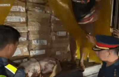 3 truck na may kargang ₱10-M illegal pork products, nasabat sa Bulacan