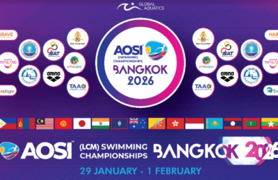 Angeleño athletes, humakot ng medalya sa Asian Open Swimming Championship 2026