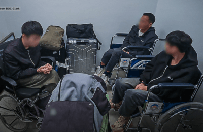 3 Chinese nationals, timbog sa pagdadala ng ₱69.7-M high-grade marijuana sa CRK