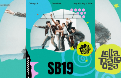 SB19, kasama sa lineup ng Lollapalooza 2026 sa Chicago