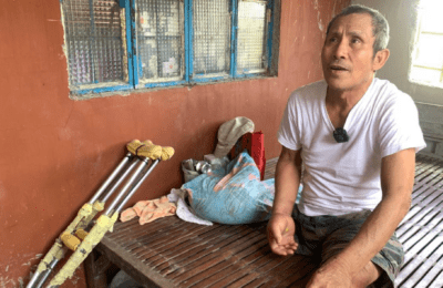 Kalan de uling ng isang PWD sa Arayat, patok ngayong tumataas ang presyo ng LPG