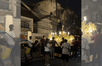 Prusisyon sa Bulacan, gumamit ng AI sa pagdarasal