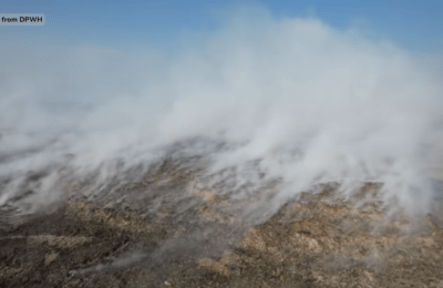 Ilang residente sa Obando, Bulacan, nilikas dahil sa usok mula sa Navotas Sanitary Landfill
