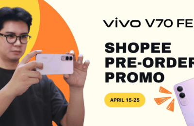 Get vivo V70 FE for Php 22K on Shopee pre-order