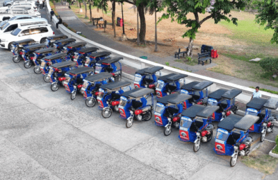 51 barangay patrol units, ipinamahagi sa 4 na bayan sa Pampanga