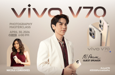 Watch BJ Pascual’s vivo V70 Photography Masterclass live April 30
