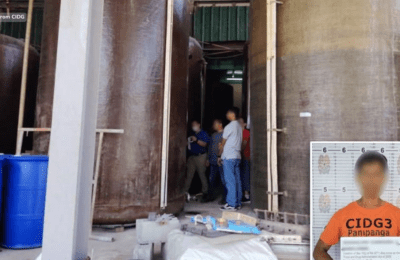 ₱30-M halaga ng illegal soy sauce products at equipment, nasamsam sa Pampanga raid