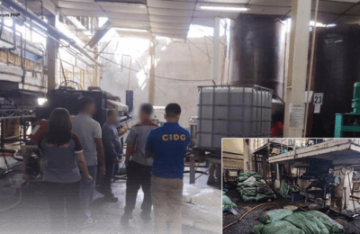 Food production site sa CSFP, ni-raid; isa timbog, ₱30-M gamit, nasamsam