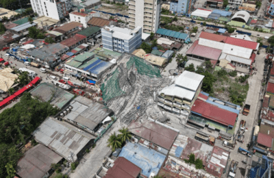 Rescue ops sa gumuhong 9-storey building sa Angeles City, pinapabagal ng delikadong debris