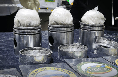 Higit ₱64.9-M ng shabu, nadiskubre sa 3 parcel na dumaan sa Port of Clark