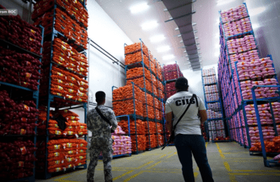 ₱35.4-M ng ‘smuggled’ na sibuyas at bawang, nasabat sa cold storage sa Nueva Ecija