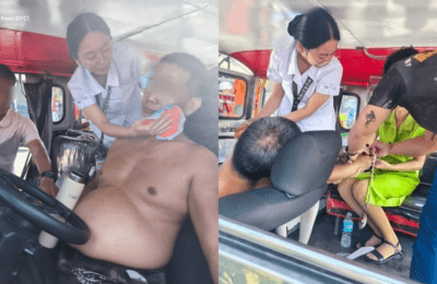 2 nursing students na nagligtas sa jeepney driver sa Bulacan, binigyan ng full scholarship