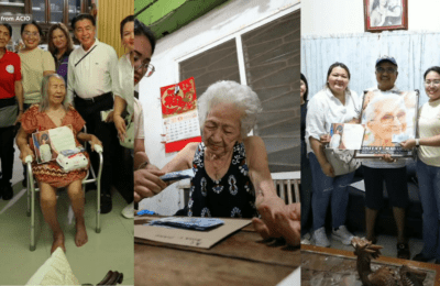 3 centenarian sa Angeles City, tumanggap ng tig-₱100-K