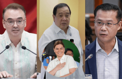 Gordon sa gulo sa Senado: “It’s about Duterte”