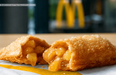 Fast food chain says goodbye to apple pie, offers farewell deal for customers