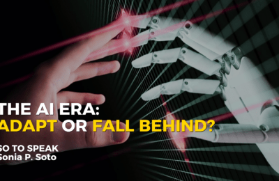 So To Speak: The Greatest Threat Isn’t Artificial Intelligence. It Is Our Refusal to Keep Learning.