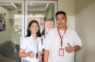 Empleyado ng Angeles City Hall, kinilala matapos isauli ang napulot na cellphone