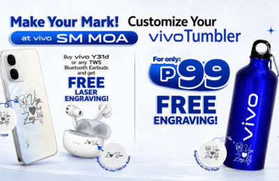 Calling all vivo users: Get exclusive engraving perks this weekend