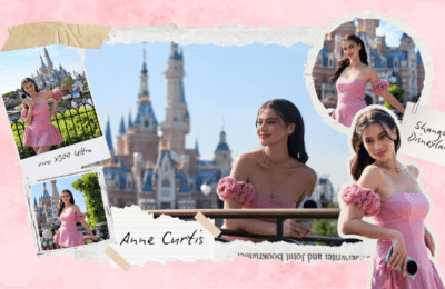 vivo X300 Ultra captures Anne Curtis in Shanghai Disneyland