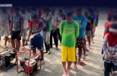 40 katao, arestado sa umano’y illegal gold mining sa Nueva Ecija