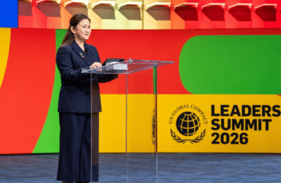 Mynt CEO Martha Sazon brings PH financial inclusion story to UN stage