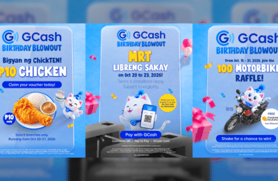 GCash celebrates 22nd birthday with nationwide ‘pasalamat’ blowout