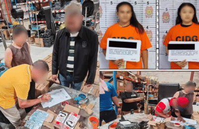 Chinese national at Pilipina, arestado sa umano’y bentahan ng pekeng sabon sa Bulacan