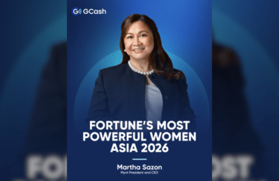 Mynt President asummed CEO Martha Sazon named among Fortune’s Most Powerful Women Asia 2026