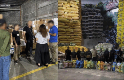₱21.2-M halaga ng bigas at laundry products, nasamsam sa Pampanga at Cavite